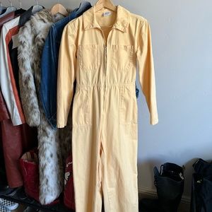 Urban Outfitters Orange Long Sleeve jumpsuit